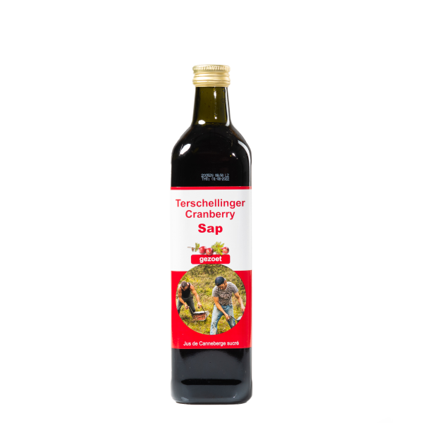 Terschellinger Cranberrysap gezoet 750ml
