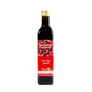 Tersch. Cranberrysap gezoet BIO 500 ml.