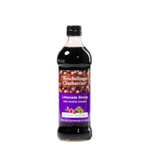 Tersch. Cranb./Cassis Siroop BIO 500ml.