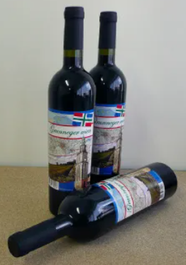 Groninger wijn droog rood 0,75 ltr.(12%)