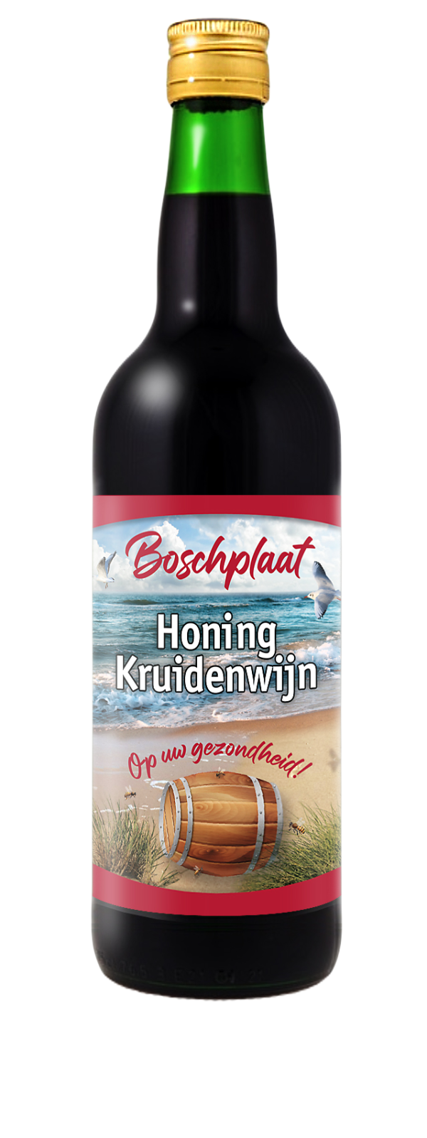Boschplaat Honingkruidenwijn 750 ml.