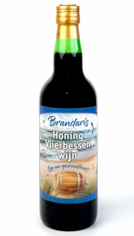 Brandaris Honing/vlierbessenwijn 750 ml.