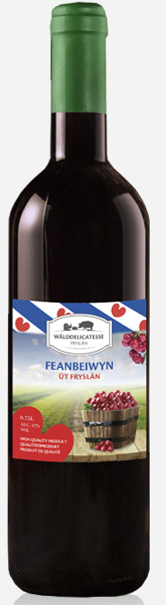 Cranberrywijn Woudenbron 0,375 ltr.