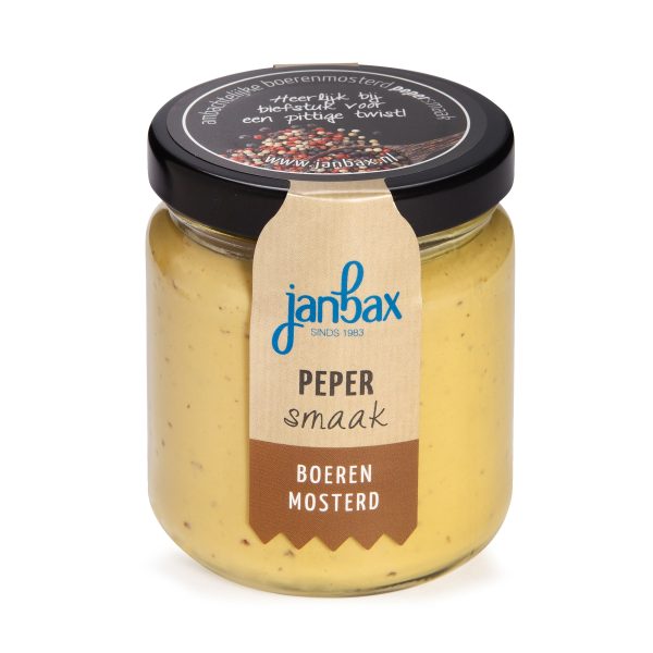 Mosterd Bax peper 180 gr.