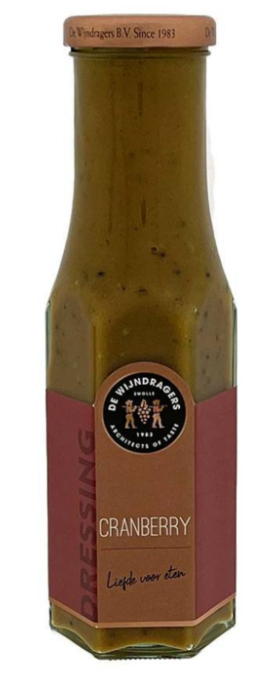 Dressing Cranberry Wijndragers 250 ml.