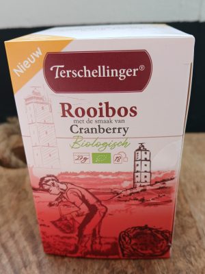 Thee Cranb. Rooibos BIO doos 10x18x27gr