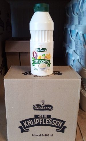 Oliehoorn Fritessaus 6x465 ml.