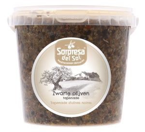 Zwarte olijven tapenade 1 kg. Molkerei