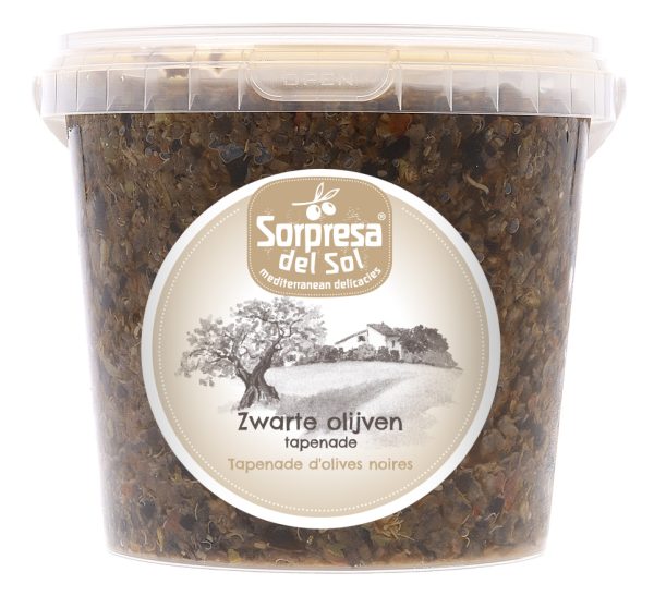 Zwarte olijven tapenade 1 kg. Molkerei