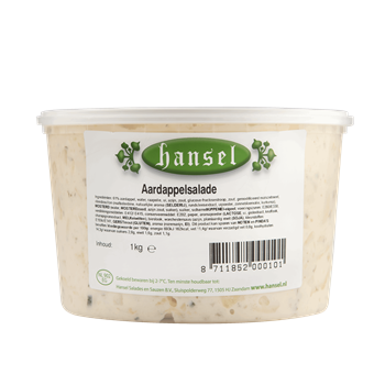Aardappelsalade Hansel 1 kg.