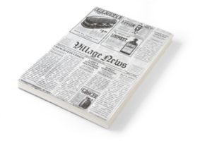 Vetvrij papier krant dessin 500 st.