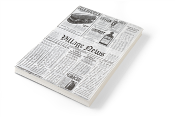 Vetvrij papier krant dessin 500 st.