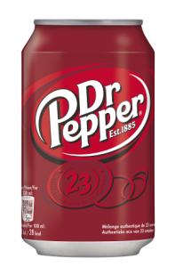 Dr. Pepper blik 24x33cl.