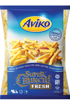 Patat supercrunch fresh Aviko 2x4,5 kg.