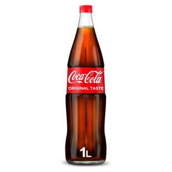 Cola in glazen fles krat 6x1 ltr.