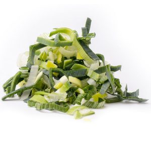 Prei gesneden 5 mm. 1 kg.