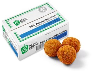 Bitterballen 20% vlees 100x20gr.