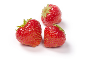 Aardbeien bakje p/st.
