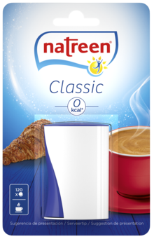 Natrena zoetjes dispencer 12x120st