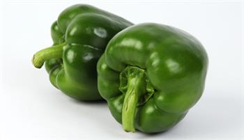 Paprika groen klasse 1 p/kg.