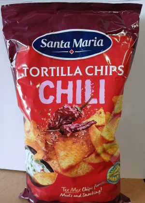 Tortilla nacho chips chili 12x475gr