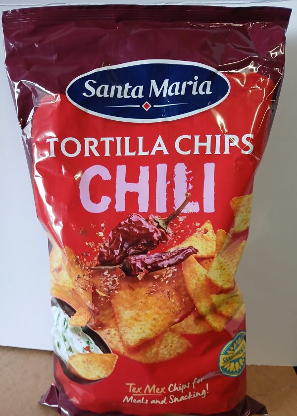 Tortilla nacho chips chili 12x475gr