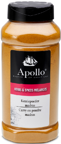 Kerriepoeder Madras Apollo 450 gr.