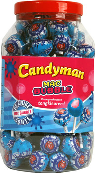 Mr. Bubble Painter Lolly 100st.