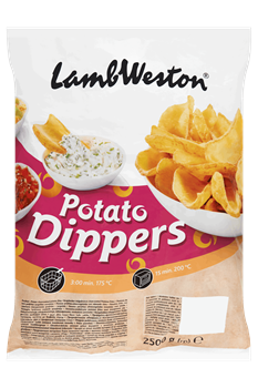Potato dippers 4x2,5 kg.