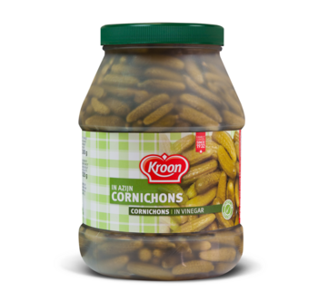 Cornichons zuur pot Kroon 2400ml