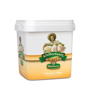 Oliehoorn Knoflooksaus 2,5 ltr.
