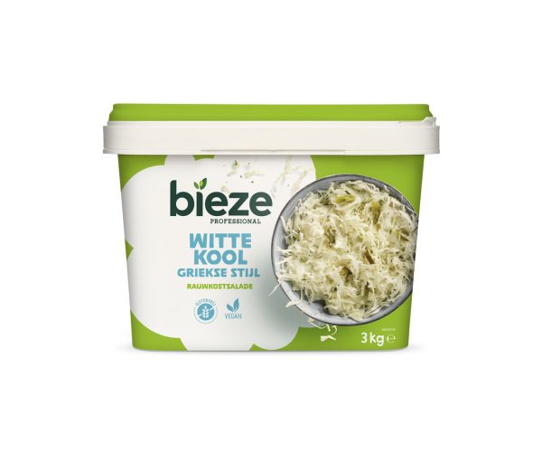 Griekse wittekoolsalade Bieze 1 kg.