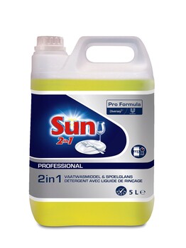 Vaatwasmiddel 2-in-1 Sun Prof. 5 ltr.