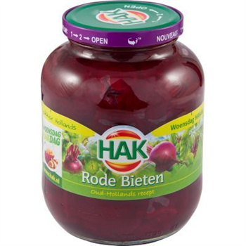 Rode Biet schijven Hak 6x705ml.