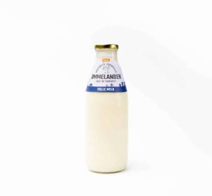 Ommelanden BIO melk vol fles 1 ltr.