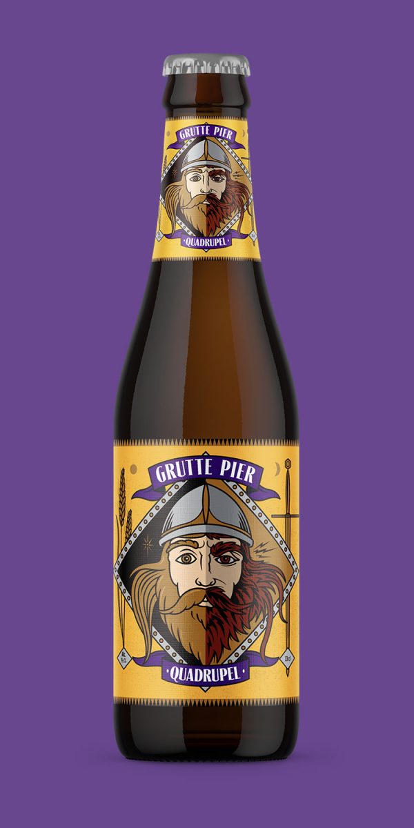 Grutte Pier Bier Quadrupel 24x33cl.