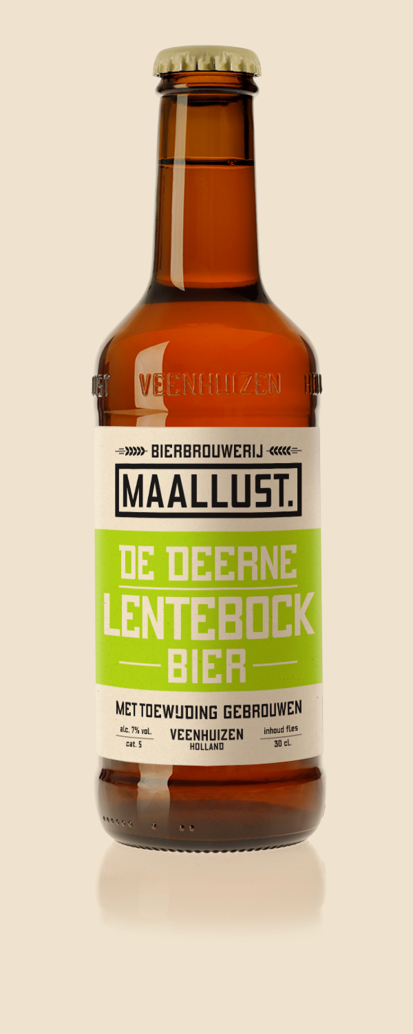 Maallust De Deerne Lentebock 24x30 cl.