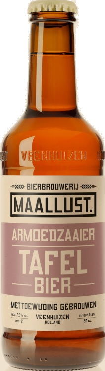 Maallust Armoedzaaier tafelbier 24x30 cl