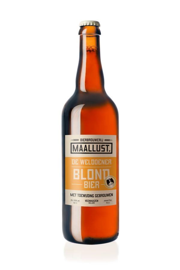 Maallust Weldoener blond 6x75 cl.
