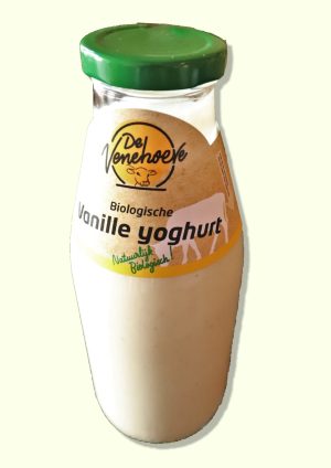 Venehoeve BIO yoghurt vanille pot 1 ltr.