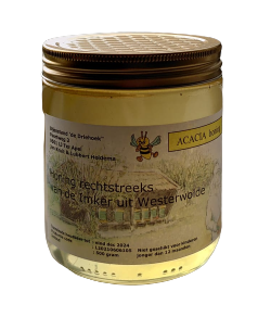 Westerwoldse Acaciahoning pot 500 gr.
