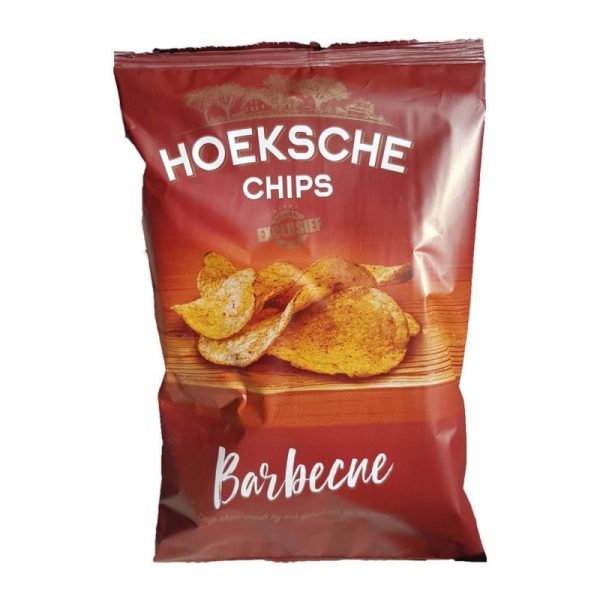 Hoeksche Chips Smokey BBQ 12x125 gr.