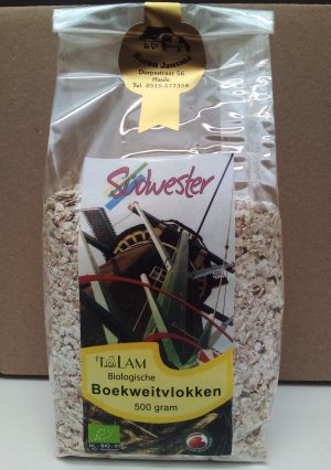 Boekweitvlokken Bio 't Lam 500 gr.