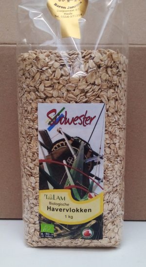 Havervlokken Bio 't Lam 1 kg.
