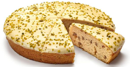 Banana Vegan cake 1,2 kg. 12 pt
