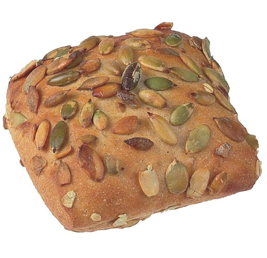 Vierk.br.met pompoenpitten  40x90gr.