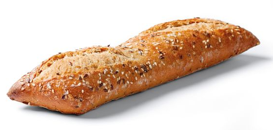 Baguette Rustiek Meergranen 60x140gr.
