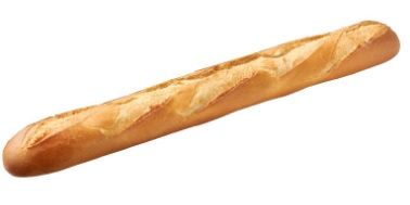 Baguette wit 23x400 gr.