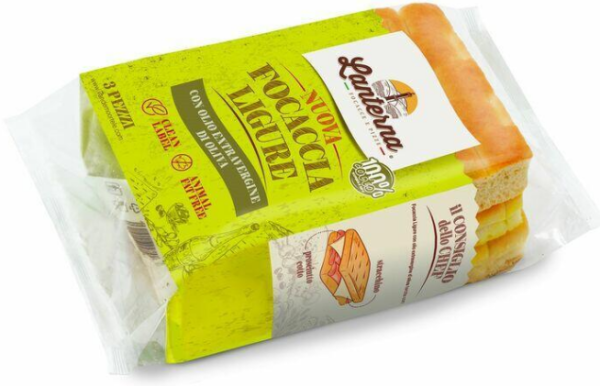 Focaccia Ligure Sandwich  Trad. 10x3st.