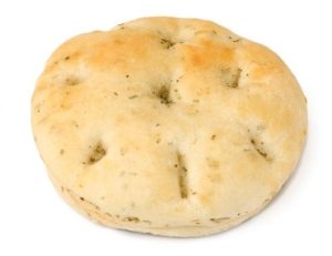 Focaccia rozemarijn rond 55x100 gr.